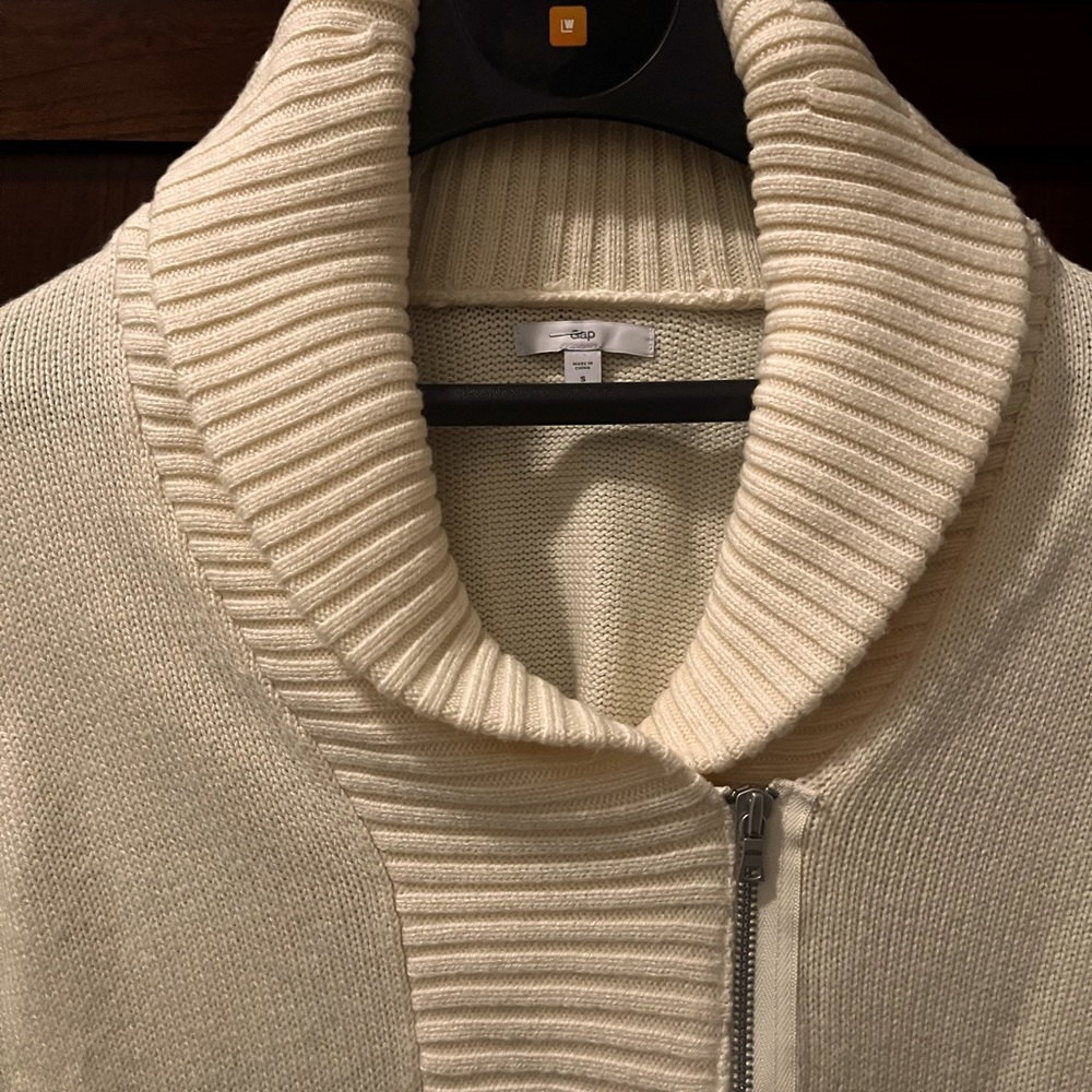 Cream sweater